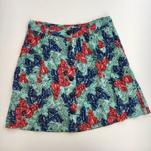 Tulle Red and Blue Butterfly Skirt